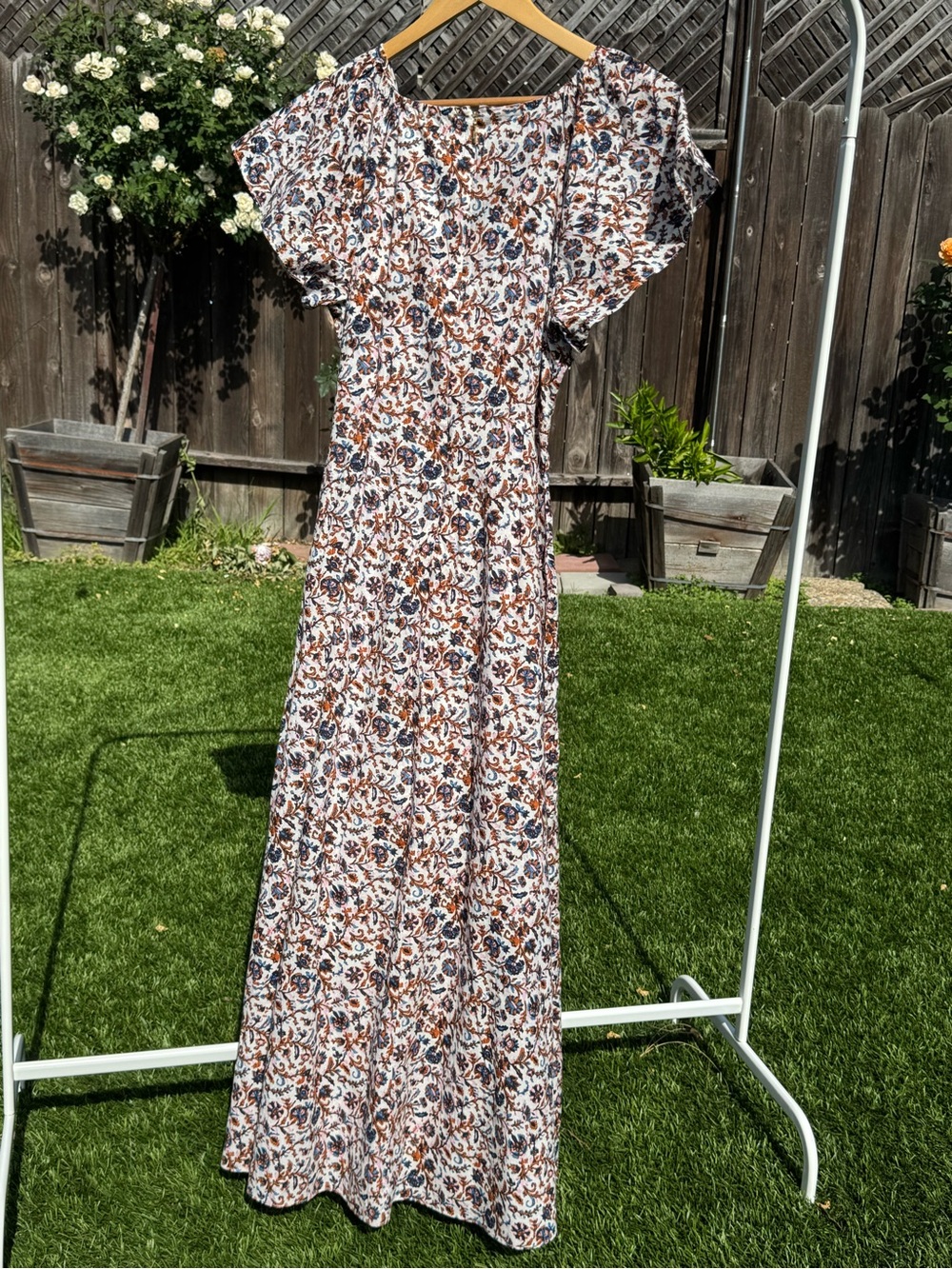 NWT Cleobella Briar Ankle Dress In Bellucci Print size Small - Picture 9 of 9
